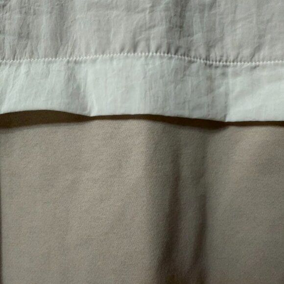 Nike Girls Hooded Jacket Beige Long Windbreaker Full Zip Youth Small S - Picture 13 of 16